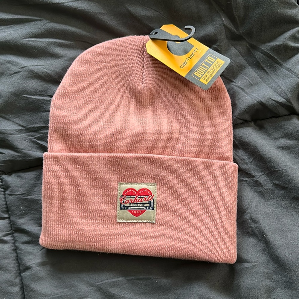 NWT Carhartt Pink Winter Beanie